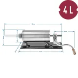 nadziewarka-pozioma-4-kg-browin-wysokosc-produktu-18-cm