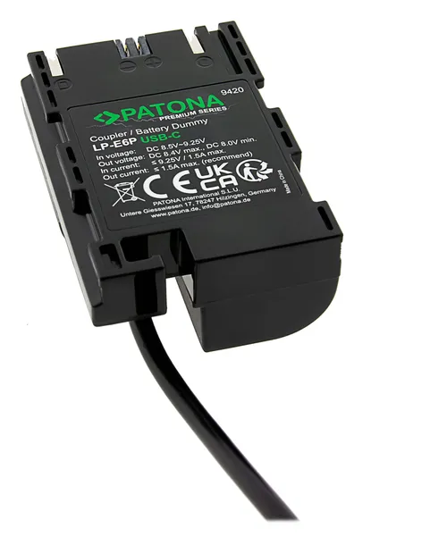 patona-adapter-dummy-usb-c-lp-e6p-marka-patona-model-lp-e6p