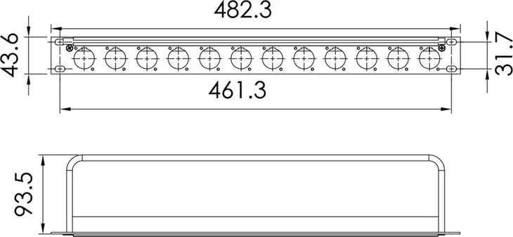 patch-panel-pusty-rack-19-1u-na-12-gniazd-typu-d-roxtone-rack1u12-756-producent-roxtone