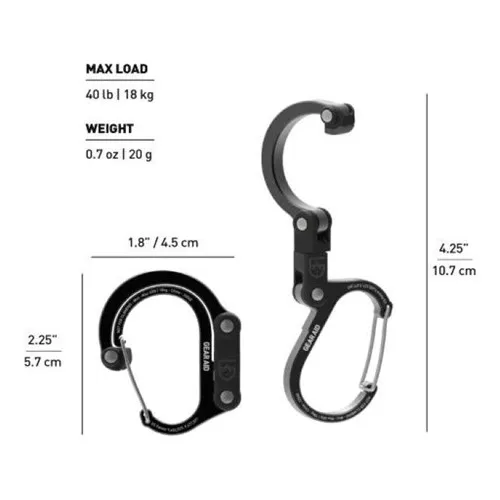 gearaid-heroclip-mini-stealth-black