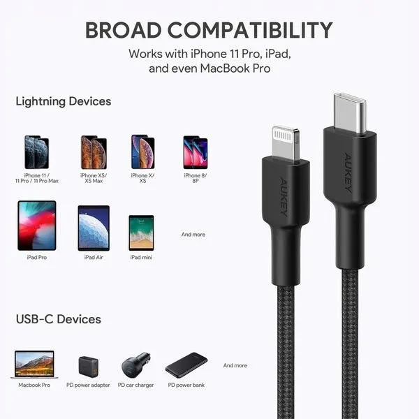 cb-cl03-kabel-lightning-usb-c-2m-mfi-apple-usb-pd-nylonowy-oplot-czarny-certyfikat-weee