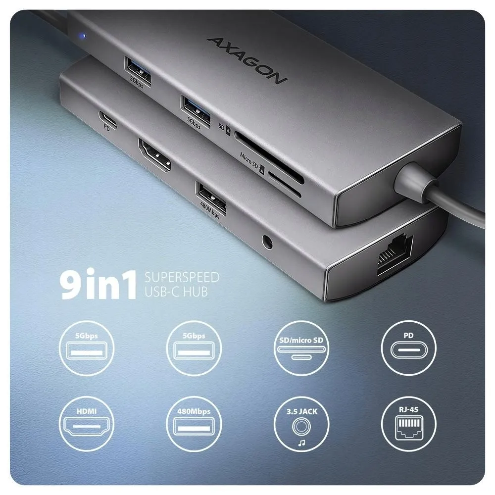 hmc-8hlsa-wieloportowy-hub-usb-9in1-5gbps-3x-usb-a-hdmi-4k-30hz-sd-waga-z-opakowaniem-0-138-kg