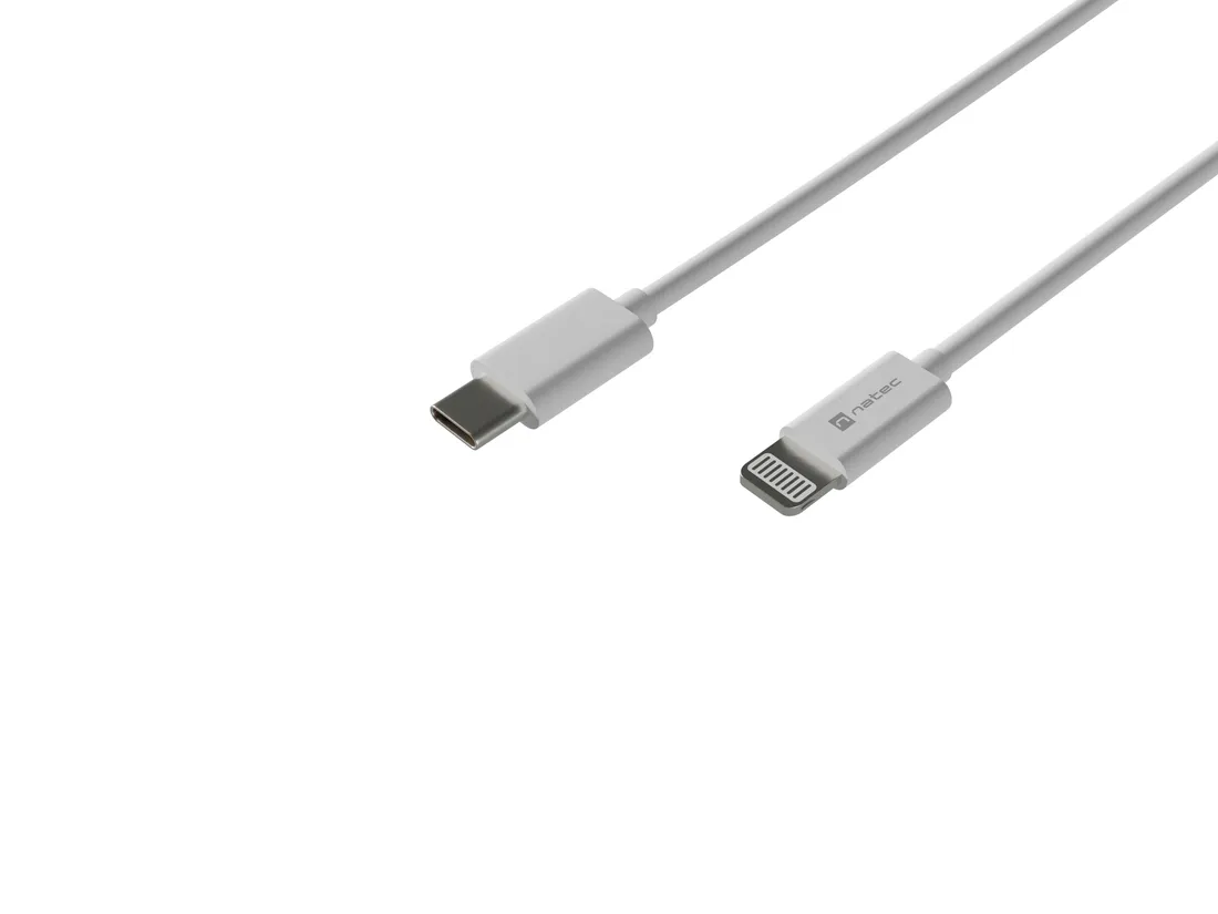 kabel-natec-usb-typ-c-apple-lightning-1-m-bialy