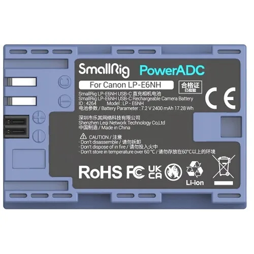 smallrig-4264-akumulator-2400mah-usb-c-do-canon-przeznaczenie-canon