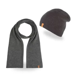 brodrene-komplet-czapka-szalik-rozmiar-uniwersalny-szary