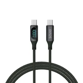 kabel-savio-usb-typ-c-usb-typ-c-1-m-czarny
