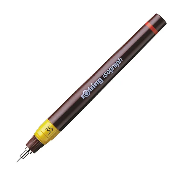 pisak-kreslarski-isograph-rotring-czarny-0-35-mm-waga-z-opakowaniem-1-511-kg