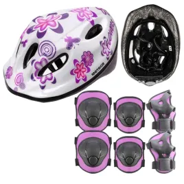 kask-rowerowy-regulowany-na-rolki-rower-dla-dziecka-komplet-ochraniaczy