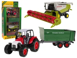zestaw-2-pojazdow-rolniczych-traktor-z-przyczepa-kombajn