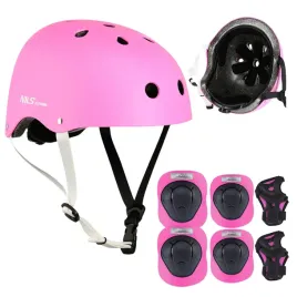 kask-nils-extreme-regulowany-rozowy-m-z-ochraniaczami