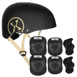 kask-rowerowy-dzieciecy-regulowany-ochraniacze-komplet-na-rolki-hulajnoge