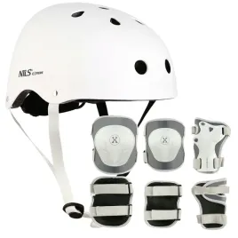 kask-rowerowy-dzieciecy-regulowany-ochraniacze-komplet-na-rolki-hulajnoge