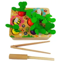 drewniana-gra-zlap-robaka-ogrod-montessori-zestaw