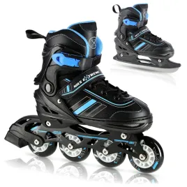 lyzworolki-nils-extreme-czarne-regulowane-34-38-4-kolka-abec-7