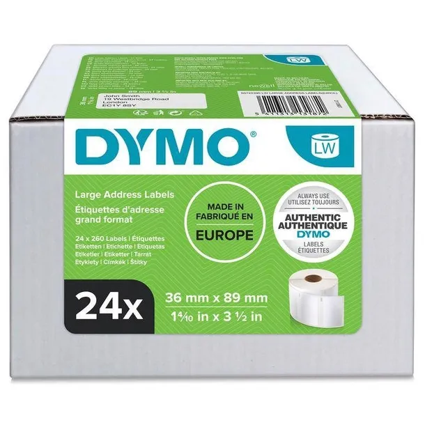 dymo-etykiety-adresowe-oryginalne-89x36-mm-value-pack-24-rolki-s0722390-szerokosc-etykiety-89-mm