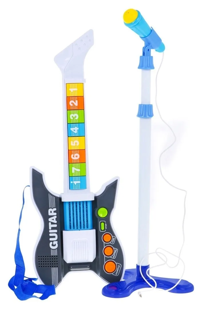 gitara-elektryczna-statyw-dla-najmlodszych
