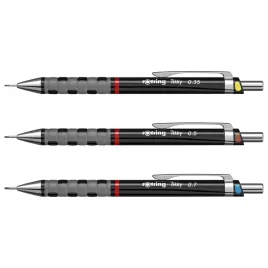 rotring-zestaw-3-szt-olowek-automatyczny-tikky-czarny-0-35-0-5-0-7