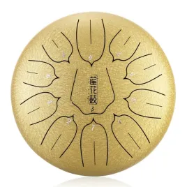 hluru-thl11-12-golden-tongue-drum-tank-handpan