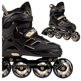 rolki-regulowane-lyzworolki-rekreacyjne-kauczukowe-kolka-mlodziezowe-35-38