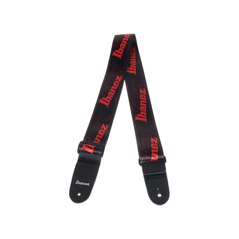 ibanez-gsd50-rd-czerwone-logo-pasek-gitarowy-pas-do-gitary-kod-producenta-gsd50-rd