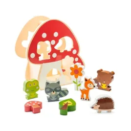 drewniany-grzybek-sorter-ksztaltow-ekozabawka