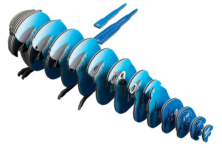 ara-modra-papuga-ukladanka-3d-eugy-liczba-elementow-27