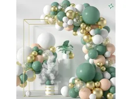 girlanda-balonowa-zestaw-zielen-ze-zlotym-i-bialym-116-szt