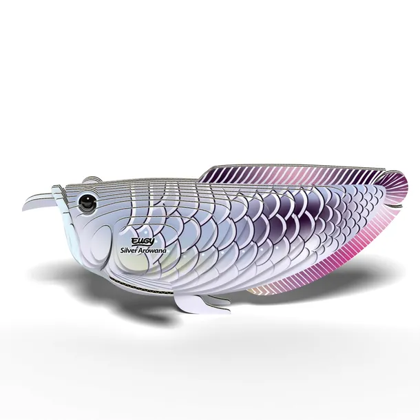 ryba-arowana-srebrna-ukladanka-3d-eugy-liczba-elementow-26