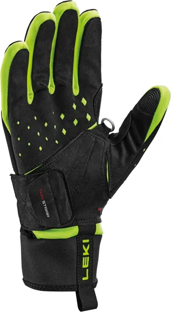 rekawiczki-leki-hrc-race-shark-black-neonyellow-10-material-dominujacy-poliester