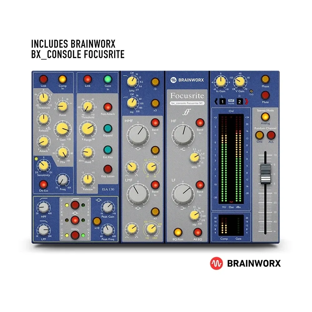 interfejs-audio-focusrite-clarett-2pre-czerwony