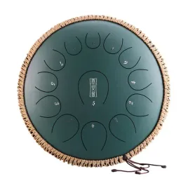 hluru-ty13-14-mineralgreen-tongue-drum-handpan-13-tonow-zielony