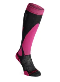 skarpety-narciarskie-damskie-bridgedale-ski-lw-merino-graphite-pink-41-43