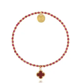 bransoletka-damska-czerwona-by-dziubeka-jadeit-koniczynka