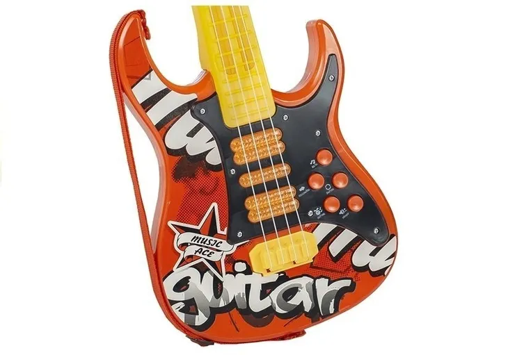 gitara-elektryczna-lean-toys-3361-czerwona-wysokosc-produktu-63-cm
