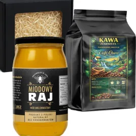 zestaw-prezentowy-na-wielkanoc-kawa-ziarnista-miod-upominek-na-zajaczka