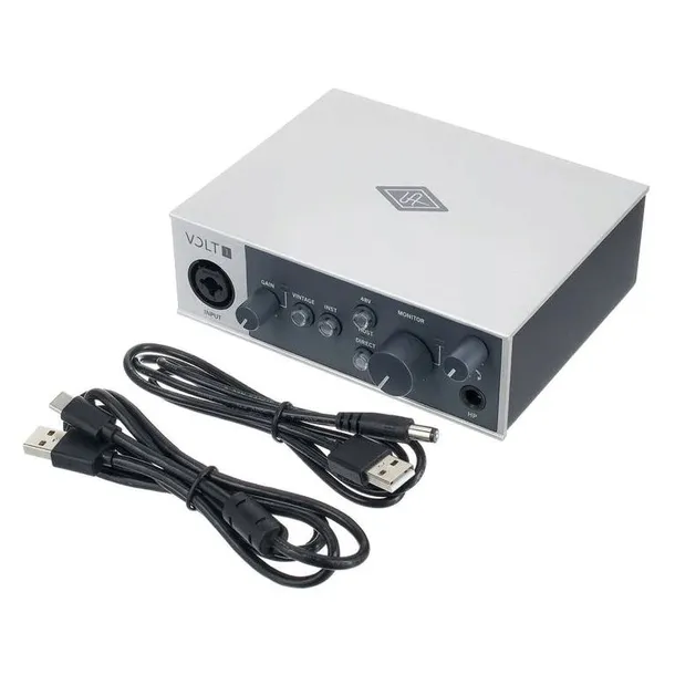universal-audio-volt-1-interfejs-audio-usb-c-marka-universal-audio-kolor-srebrny