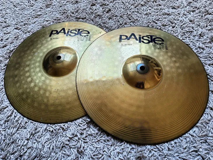paiste-101-brass-hi-hat-14-870130-talerze-perkusyjne-para-kod-producenta-paiste-870130-model-870130