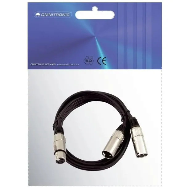 omnitronic-adapter-xlr-f-2xxlr-m-3m-bk-xlr-zenski-2-x-xlr-meski-3-metr-y-kod-producenta-30225206-model-30225206