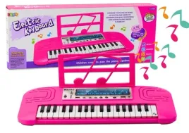 elektryczne-pianinko-dla-dzieci-36-melodii-rozowe