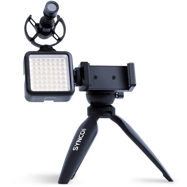 statyw-mikrofon-lampa-smartfona-synco-vlogger-kit2-marka-synco