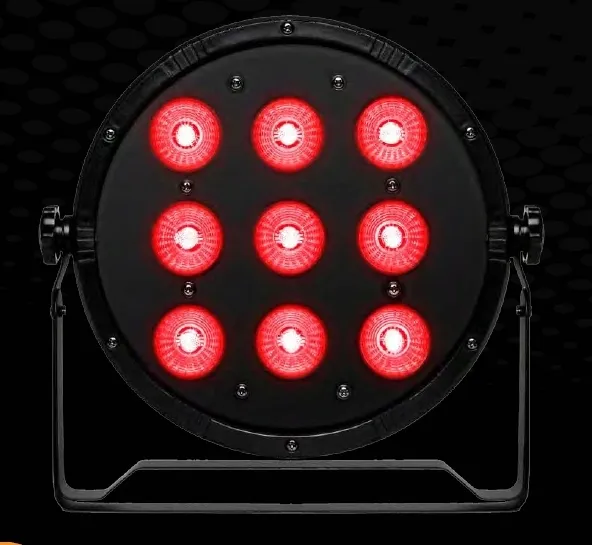 reflektor-led-fratal-lights-par-9x10w-marka-fractal-model-par-9x10w