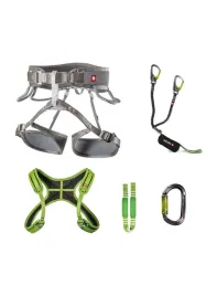 zestaw-via-ferrata-ocun-via-ferrata-twist-chest-set-grey-green-xs-m