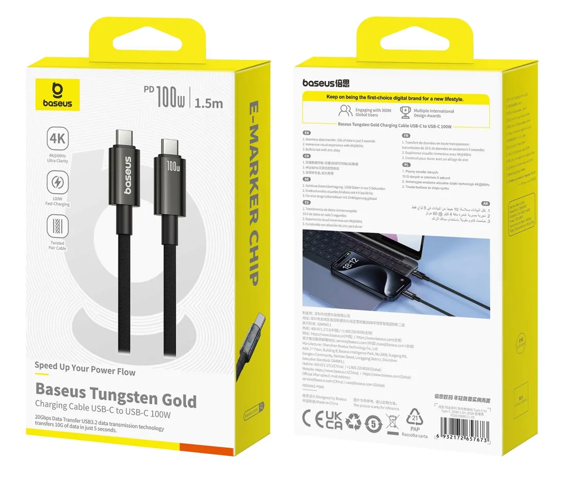 kabel-baseus-usb-typ-c-usb-typ-c-15-m-czarny