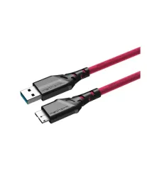 mathorn-mtc-520m-5m-10gbps-usb-a-microb-magenta