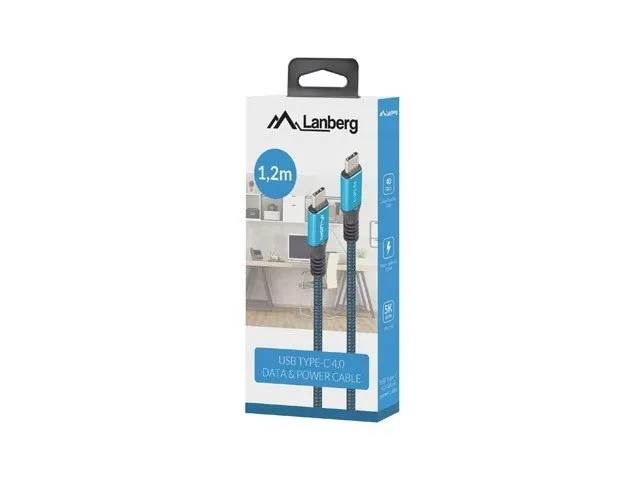 lanberg-kabel-usb-c-m-m-usb4-1-2m-100w-8k-60hz-cza-dlugosc-kabla-1-2-m