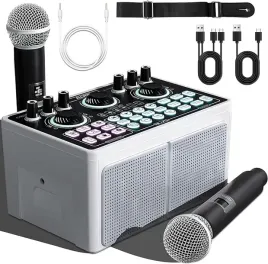 urzadzenie-do-karaoke-bluetooth-wbudowane-glosniki-mikser-2-mikrofony