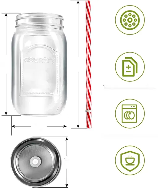 mastertop-6-szklanek-z-pokrywka-i-slomka-500-ml-hermetyczne-marka-bez-marki-pojemnosc-500-ml