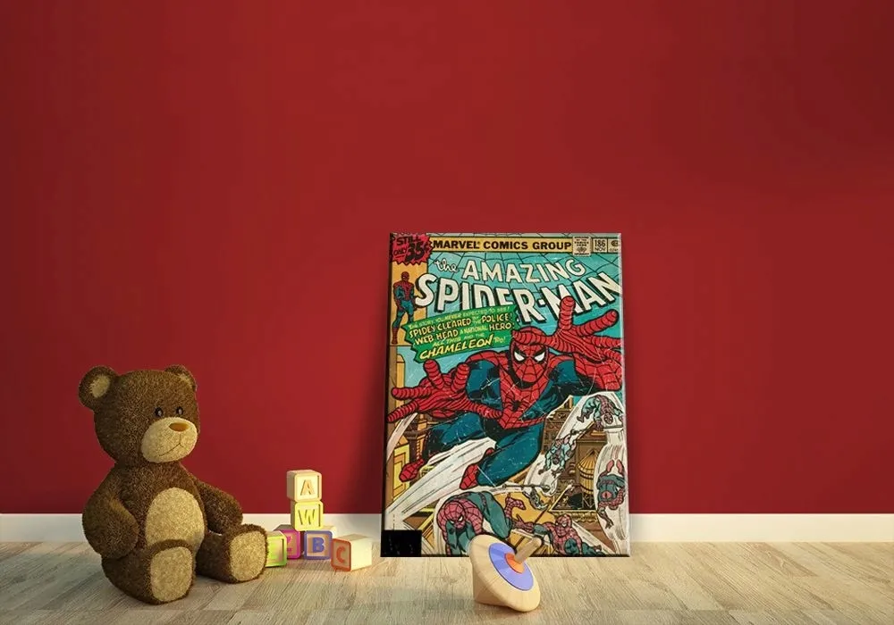 marvel-spider-man-chameleon-obraz-plotno-30x40-cm