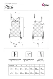 misha-lc-90146-diamond-collection-rozmiar-l-xl