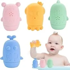 zabawki-do-kapieli-dla-dziecka-silikonowe-zwierzatka-do-kapieli